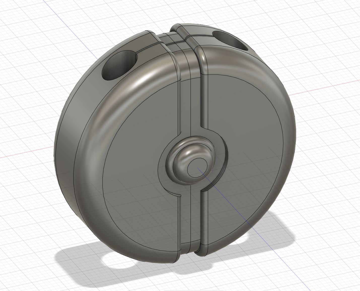 Pokeball Zipper Pull