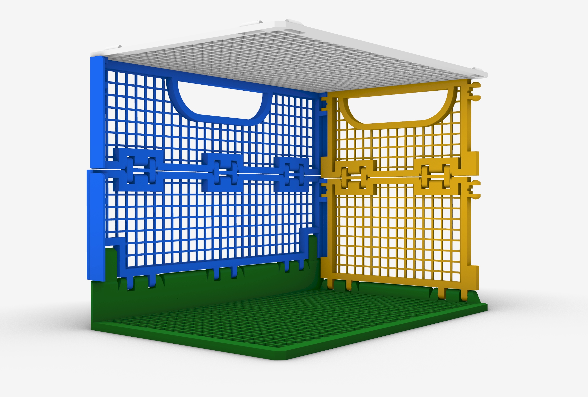 Double foldable And Stackable Crate S By Baph Download Free STL double-foldable-and-stackable-crate-s-by-baph-download-free-stl