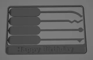 Customizable Lockpick Card