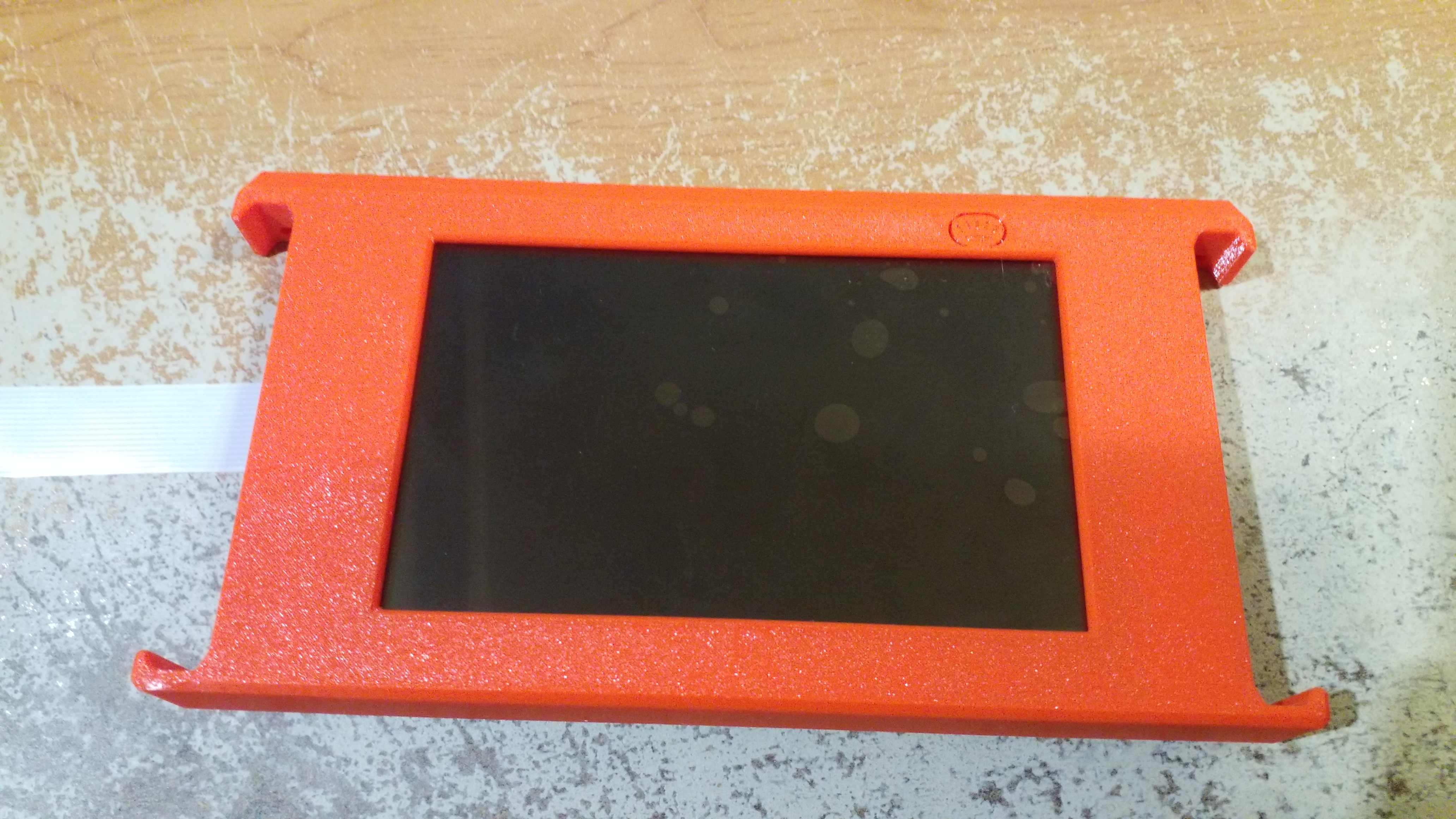 Prusabox modular front for Aliexpress 5" DSI IPS touchscreen