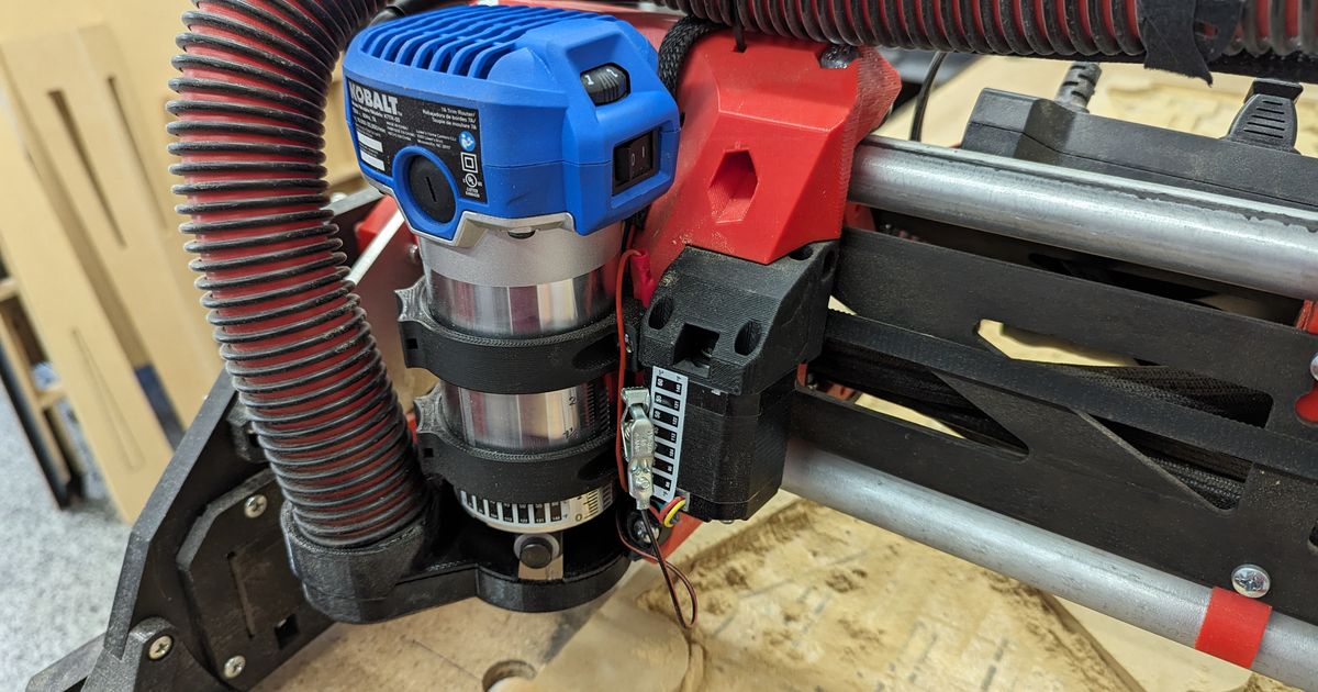 Kobalt Router LR3 Mount by V1 Engineering Download free STL model
