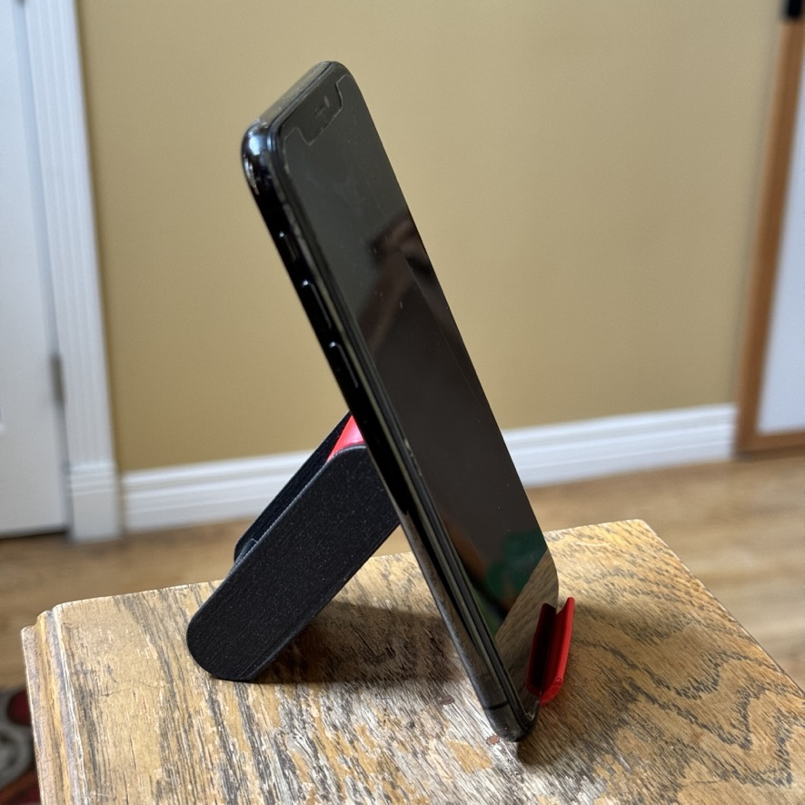 Tesla Logo - Foldable Phone Stand — miniatura 3