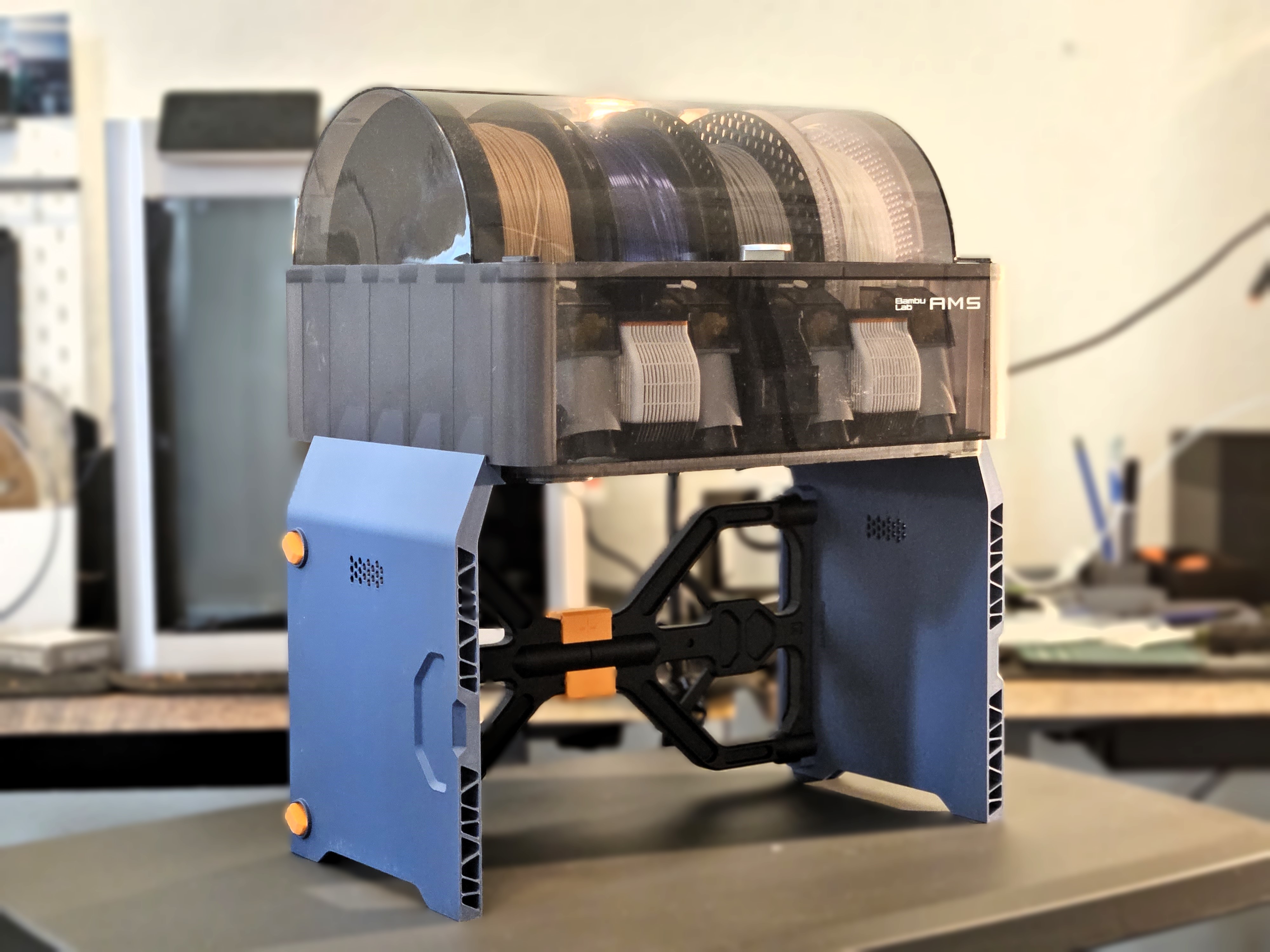 NEW AMS X Stand For All AMS Units By Chipp Walters Download Free STL