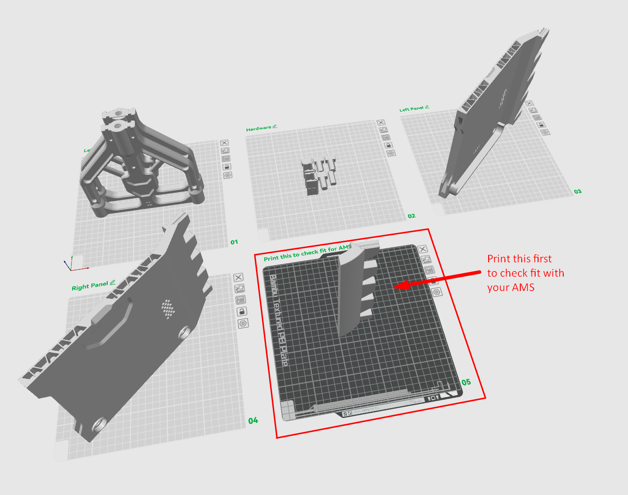 NEW! AMS-X Stand for all AMS units by Chipp Walters | Download free STL ...