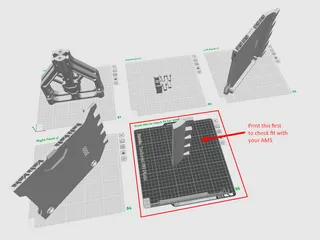 NEW! AMS-X Stand for all AMS units by Chipp Walters | Download free STL ...