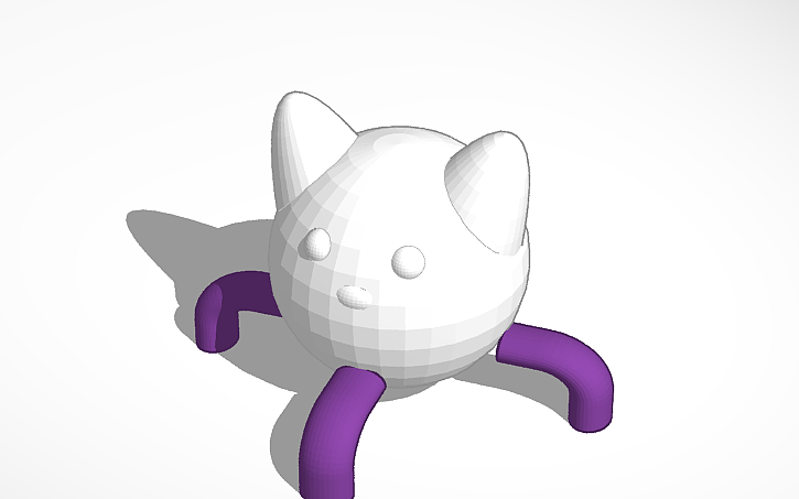 Octopus Cat/Round Cat Head by CrealityCreator | Download free STL model ...
