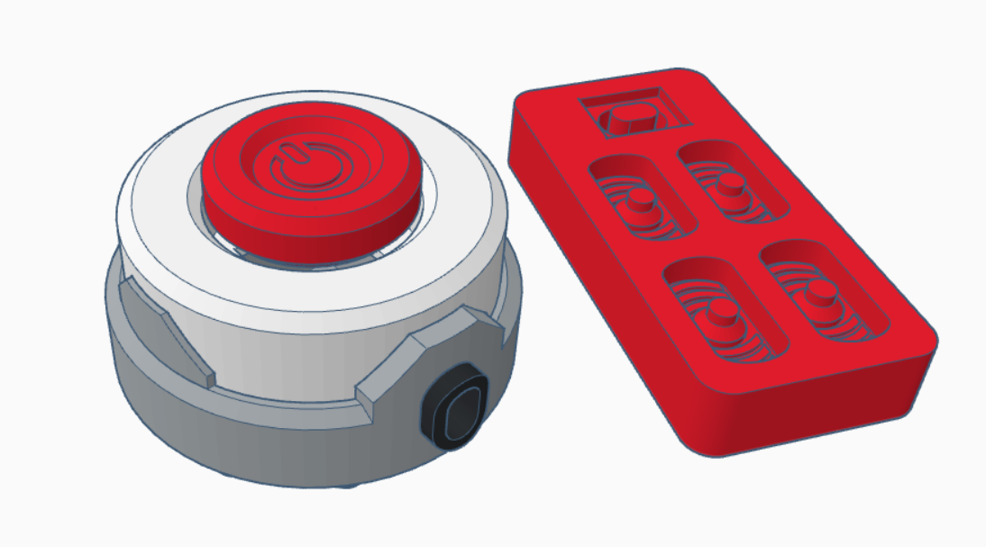 Miniatura 5 do modelo 3D Big Button