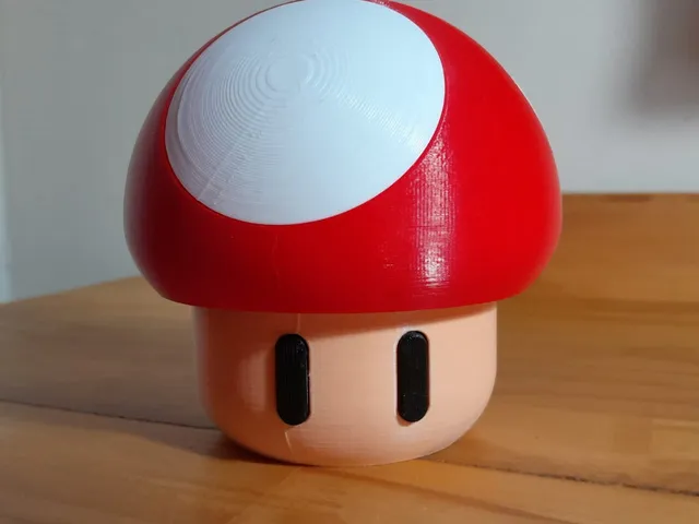 Mario Mushroom Piggy Bank