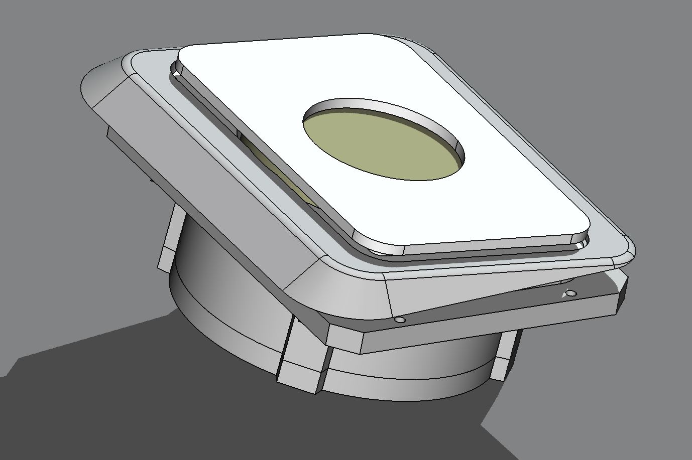 Airbus A320 Sidestick Mount - Captain's side