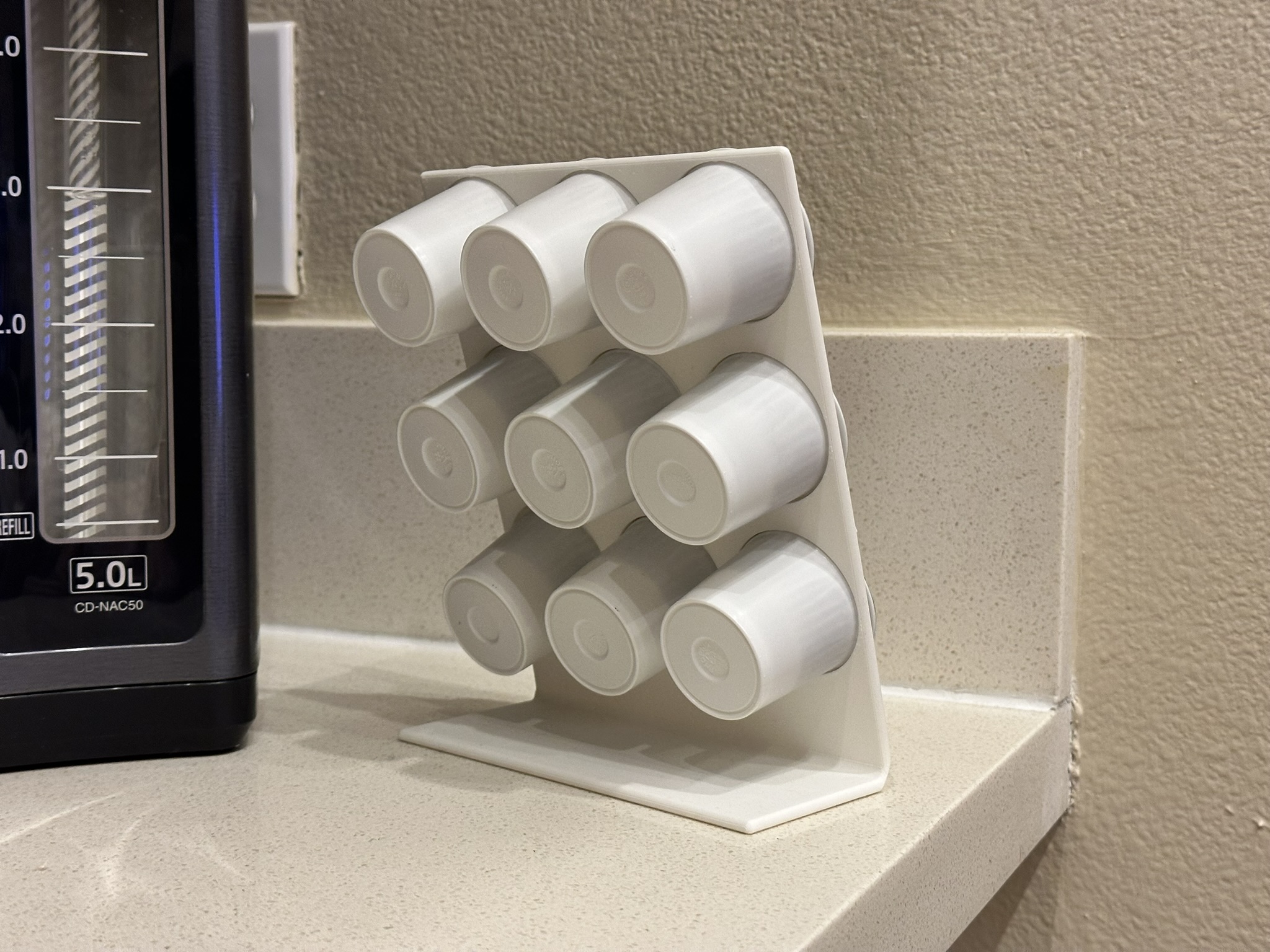 Minimalist 3x3 Kcup Holder by Javie Download free STL model