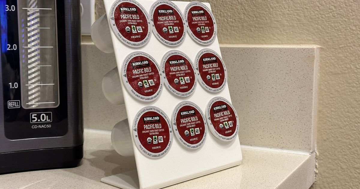 Minimalist 3x3 Kcup Holder by Javie Download free STL model