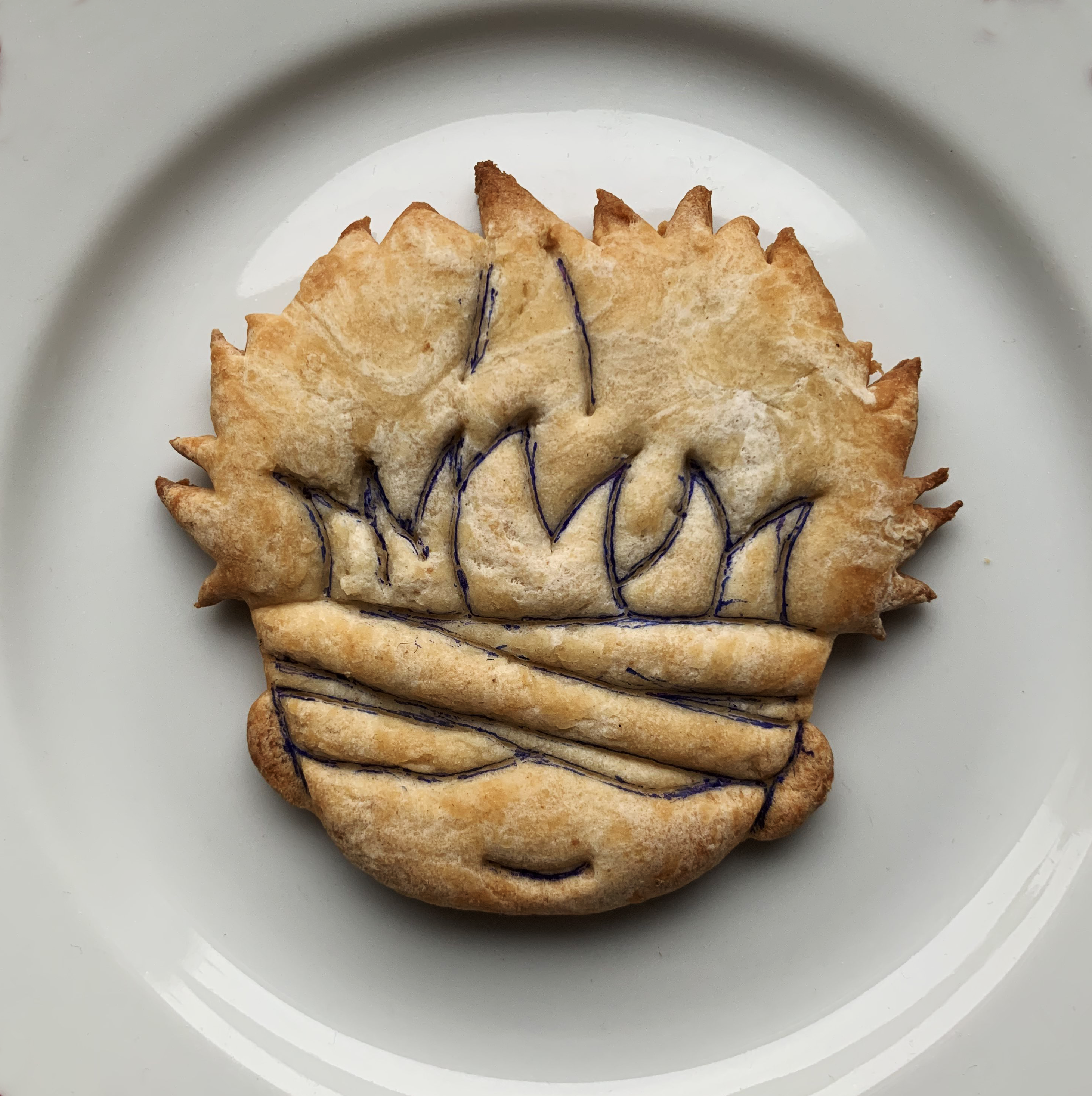Satoru Gojo cookie cutter