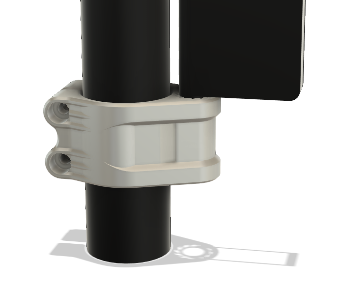 Microphone Boom Arm Mount To Monitor Arm