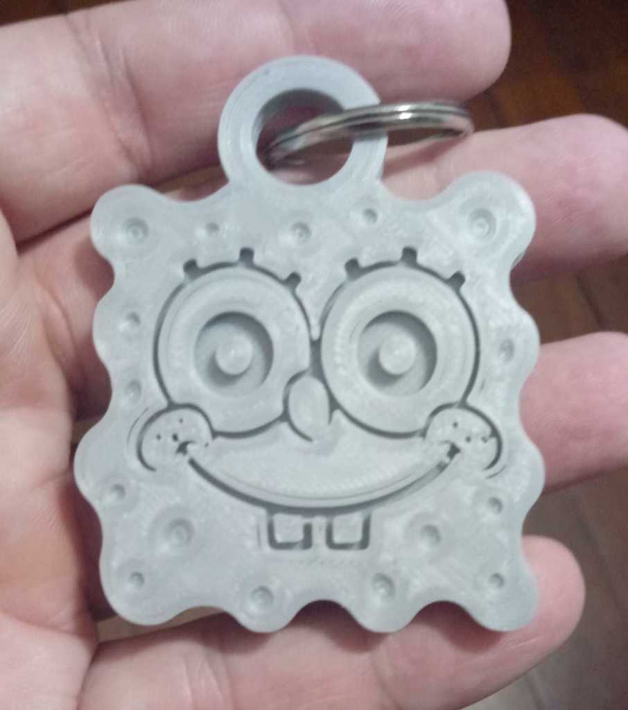 SpongeBob key chain