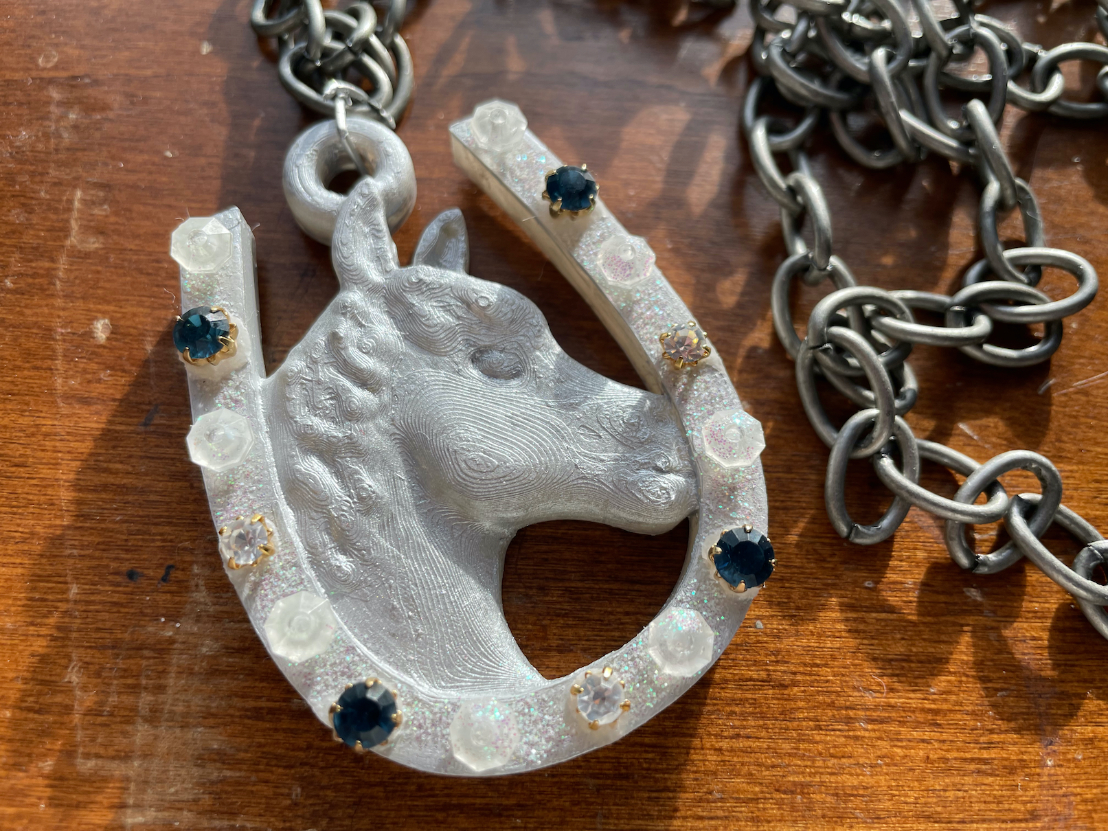 Horse Head Pendant 3D model by Bethany Weeks