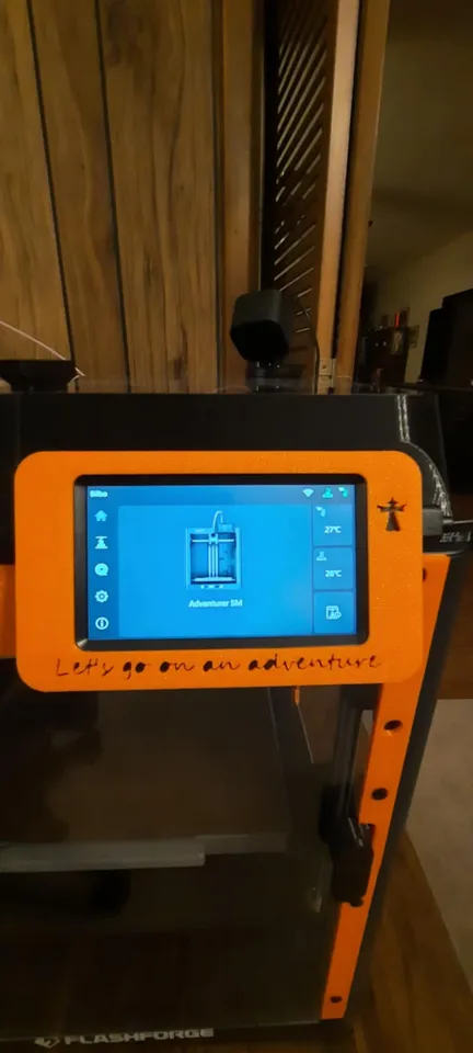 FlashForge Adventurer 5m (AD5M) Screen Surround by Raym00n