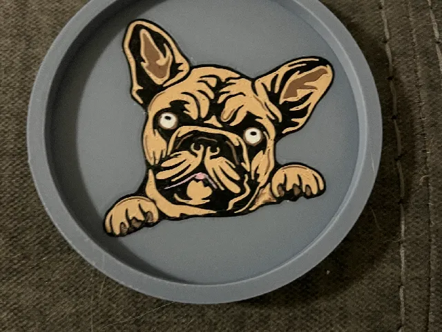 French Bull Dog Coaster