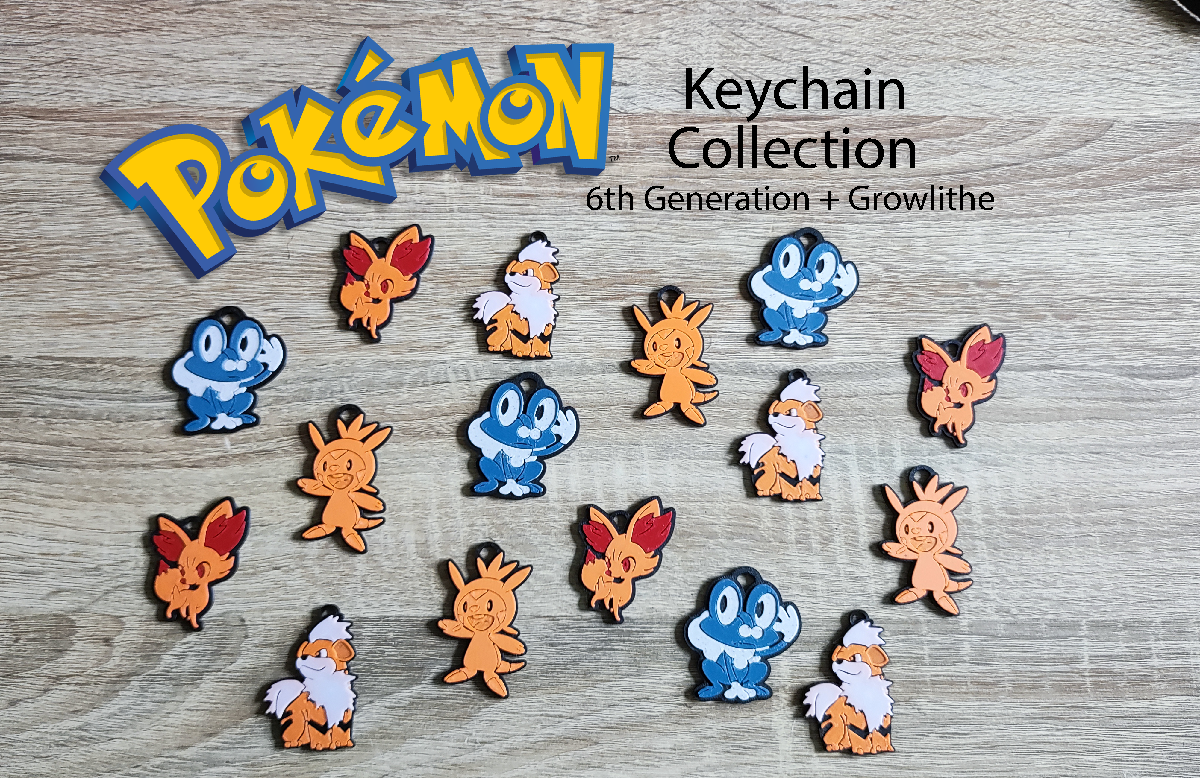Pokemon Keychain Collection 2
