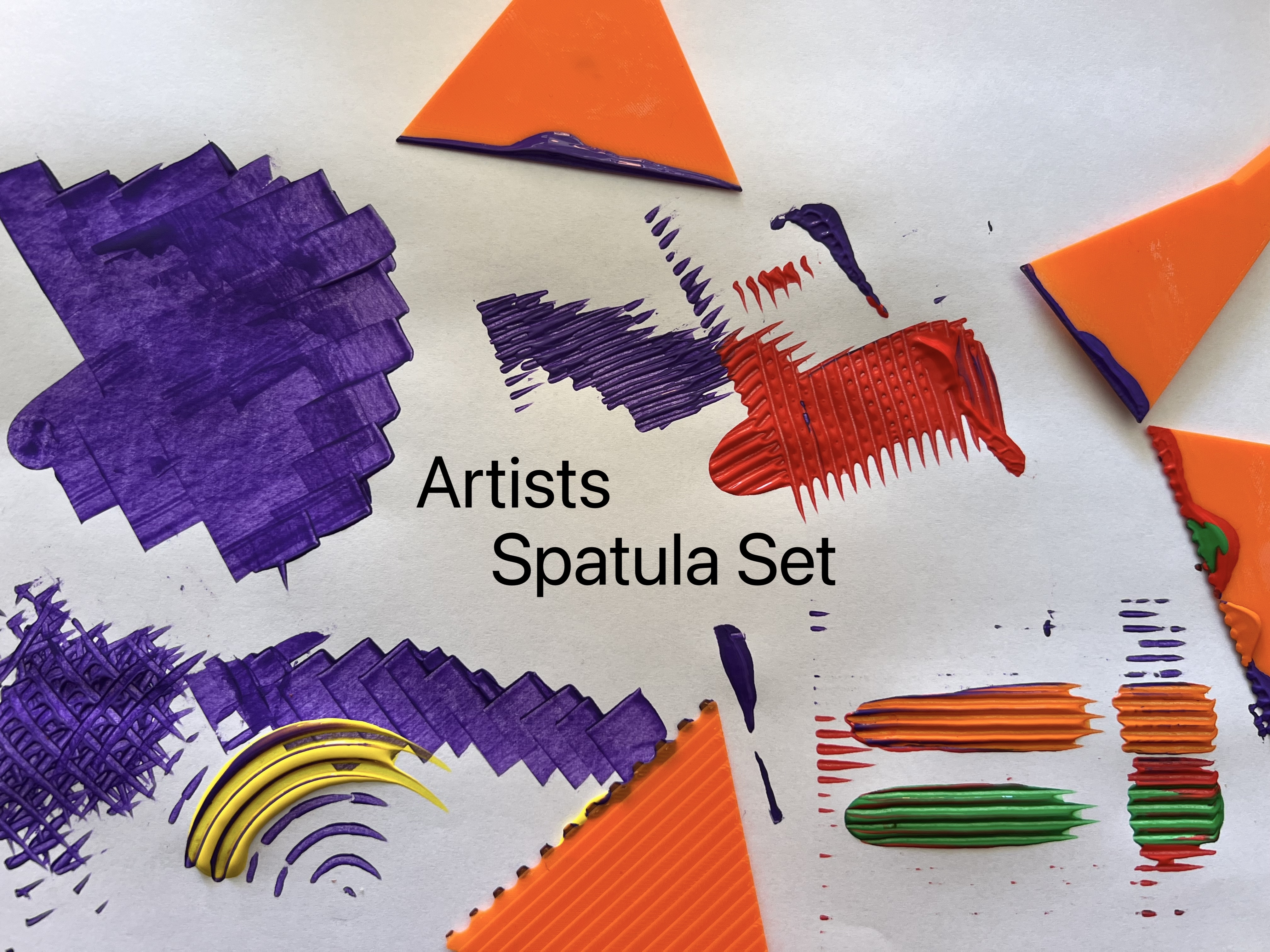 Artists Spatula Set