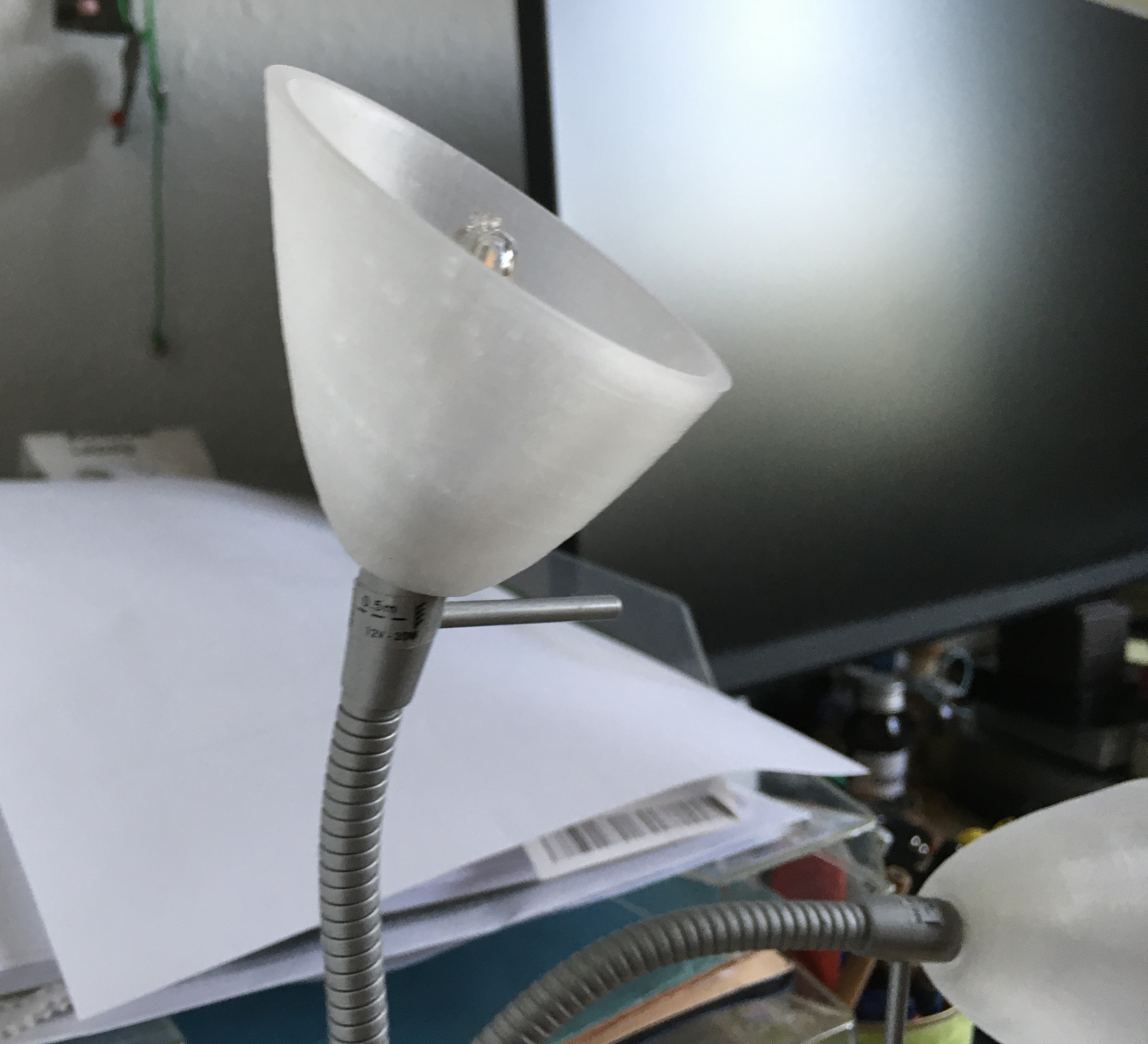 Lampshade for little desk lamp/ Lampenschirm
