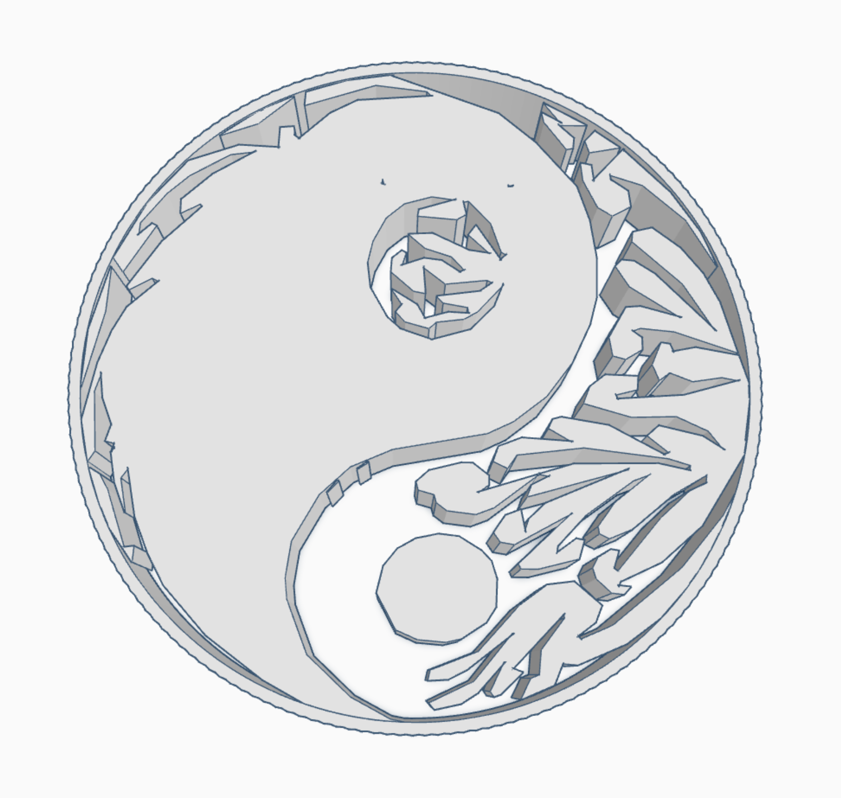 Yinyang Paperwork Design