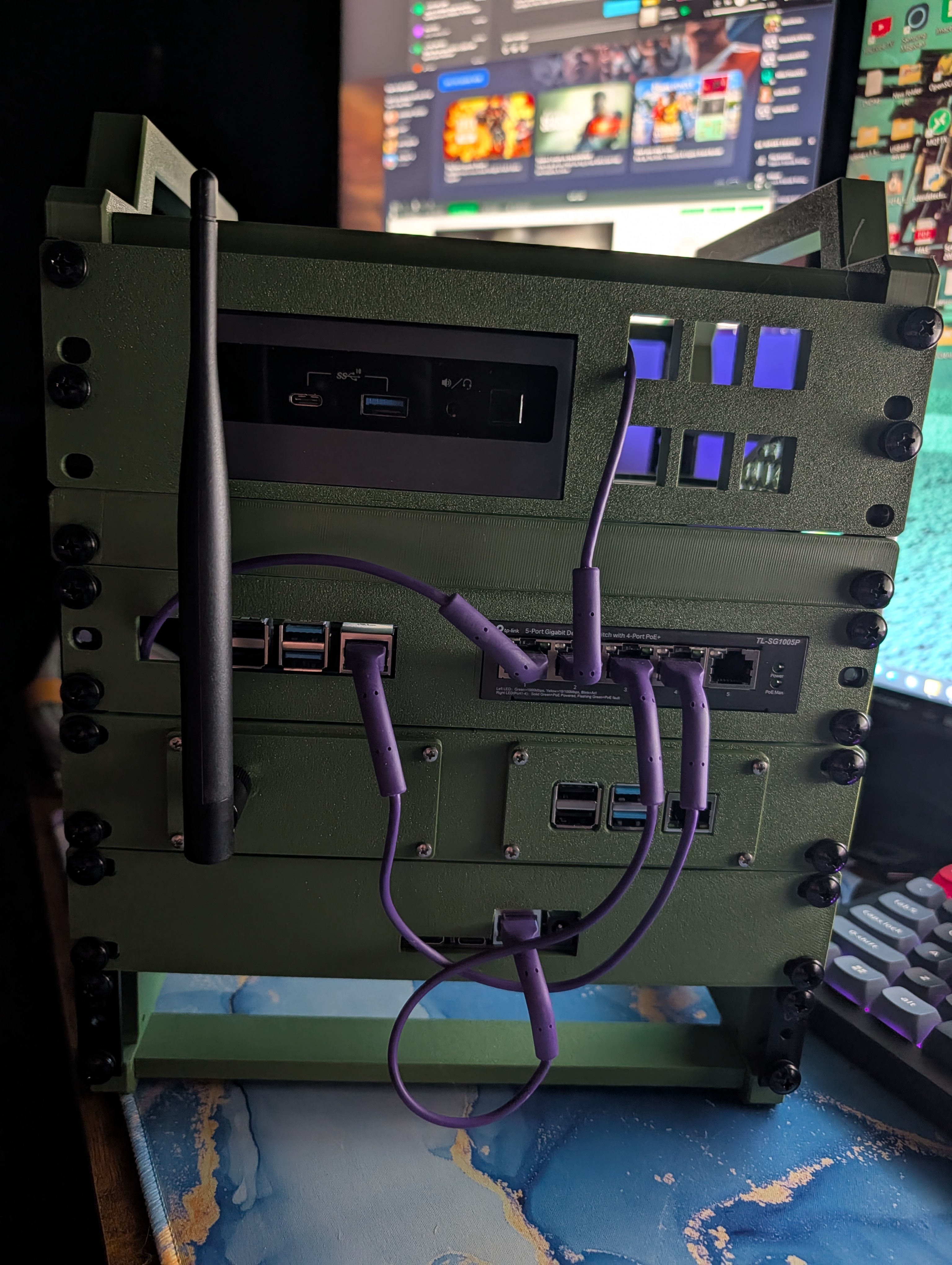 Rakwireless 19007 mount for 10" Rack