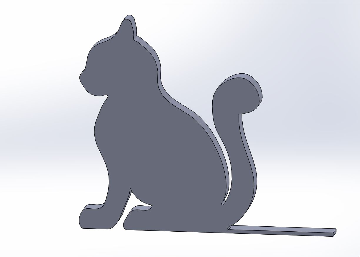 Bookstand Cat