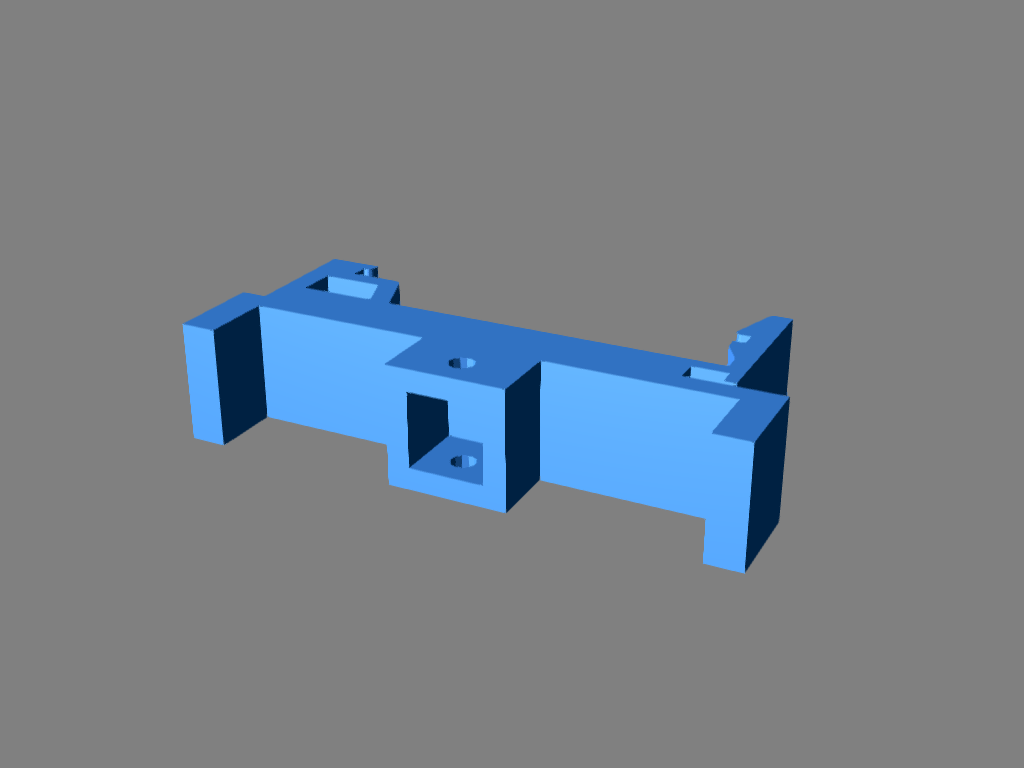 Miniatura 5 do modelo 3D Din Rail Breadboard Mounts
