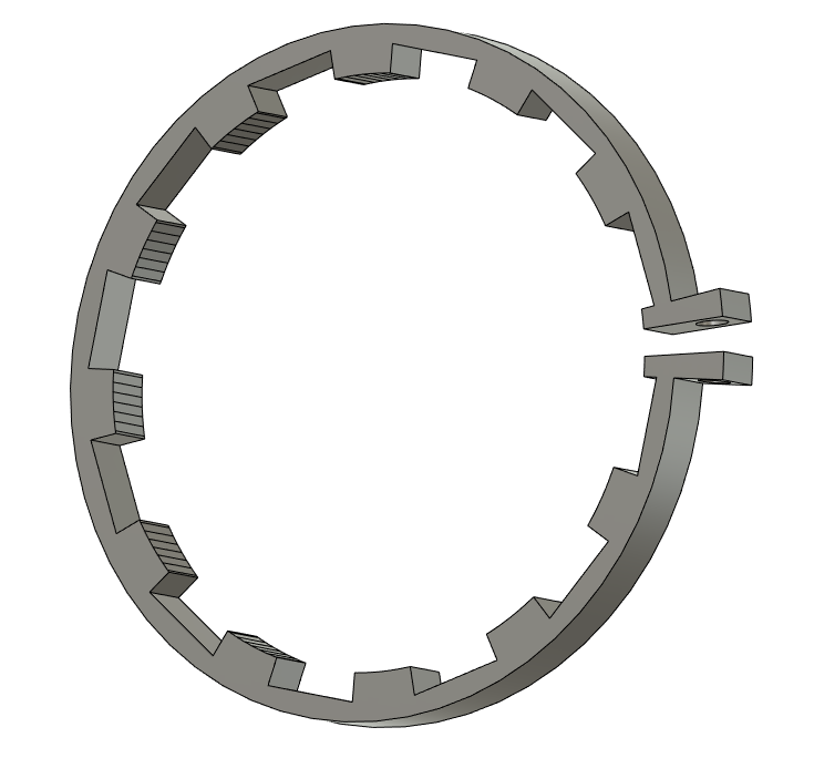 T-Shirt Clamp for Arc Reactor