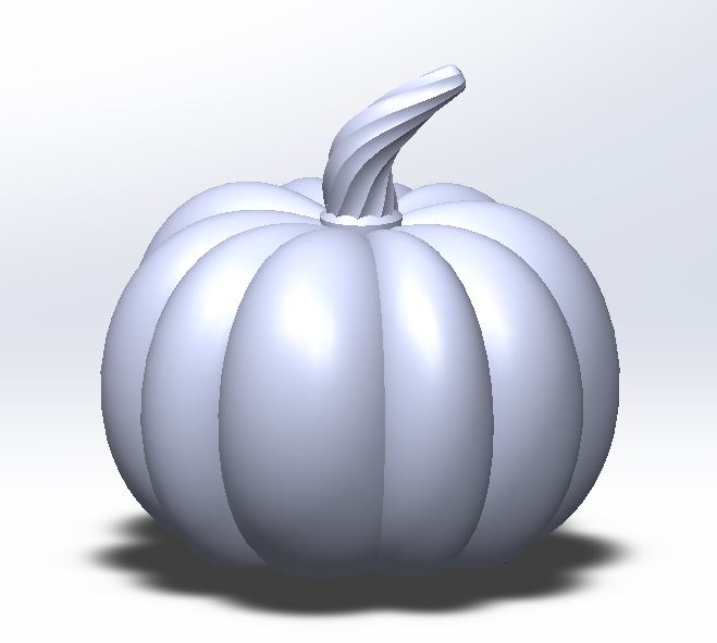 Miniatura 2 do modelo 3D Little Pumpkin