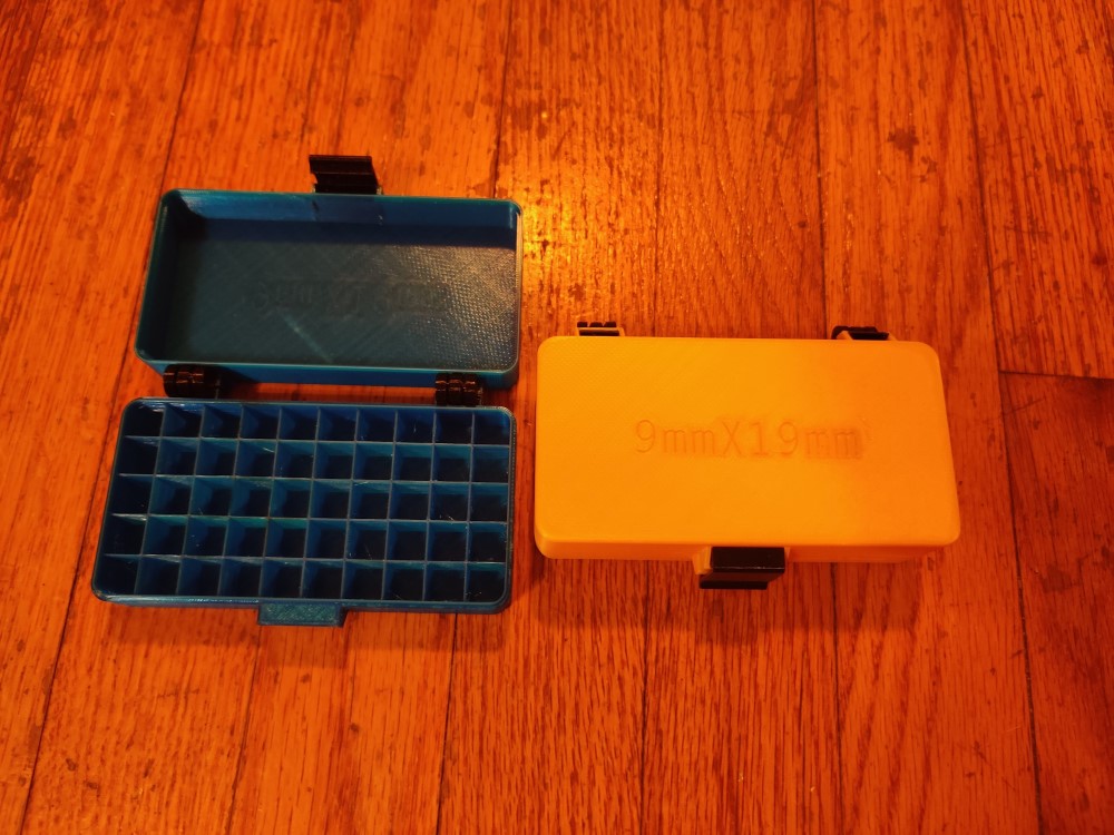 9X19mm, Spring Latch, PIP Hinge Modular Ammo Box