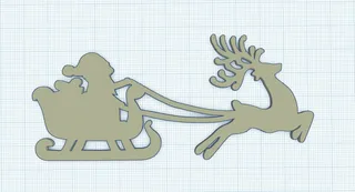 Santa Clause Sleigh