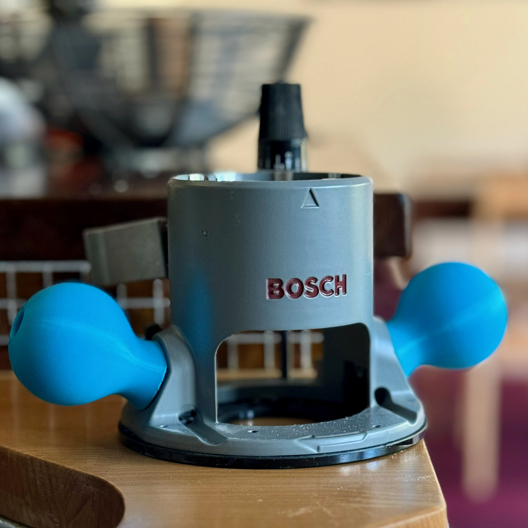 Round Knob/Handle for Bosch 1617 Fixed Base Router