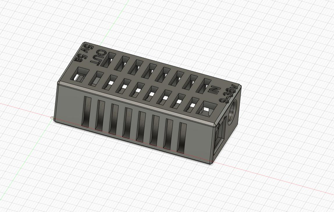 Housing for Uctronics U6223 Buck Converter by Nikdfish Download free