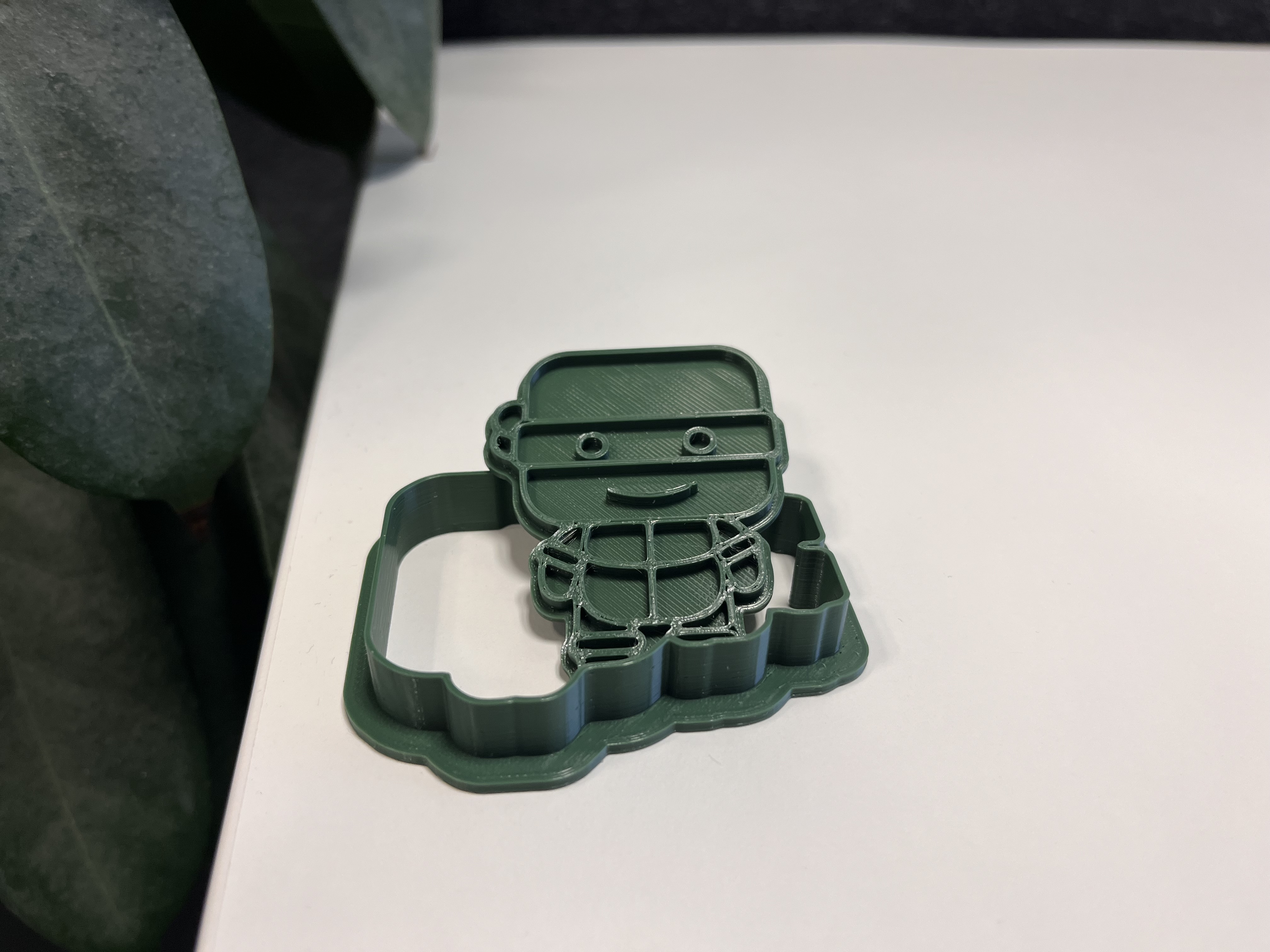 Miniatura 2 do modelo 3D "Ninja Turtle" Cookie Cutter + Stamp