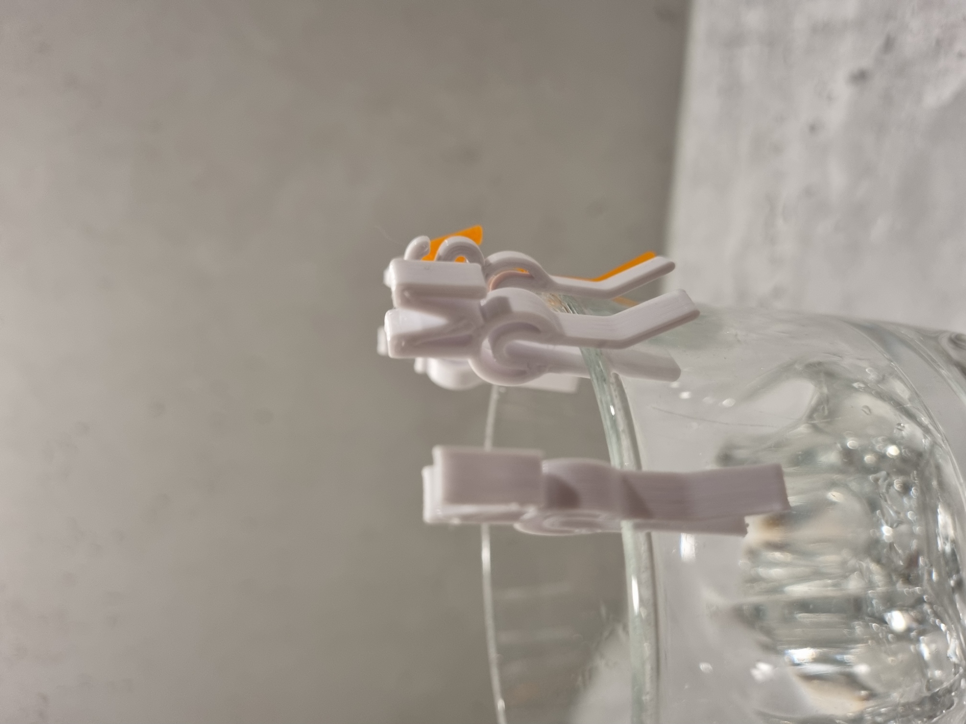 Drink glass marker alphabet