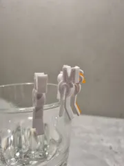Drink glass marker alphabet
