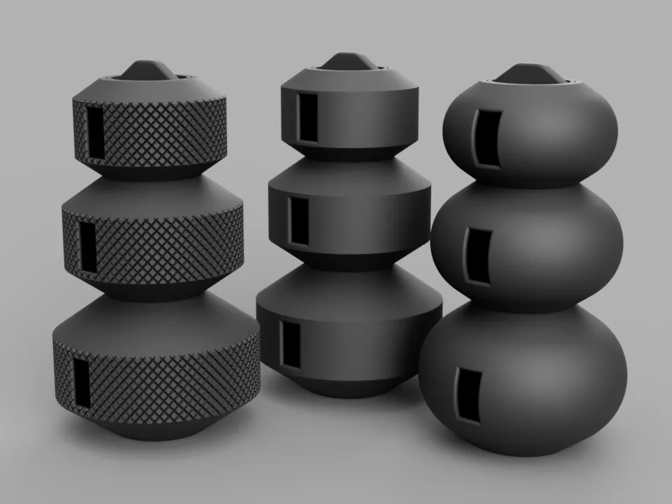 Advanced Stackable Print-in-Place USB Cable Winder