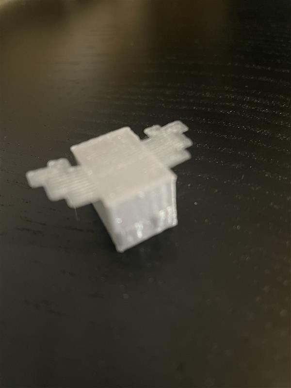 Miniatura 5 do modelo 3D Minecraft bee