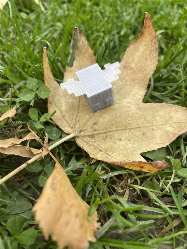 Miniatura 2 do modelo 3D Minecraft bee