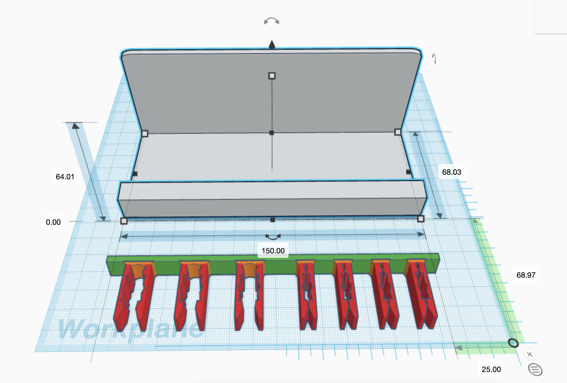 Vertical Paint Brush Holder by Brad Grier Download free STL model