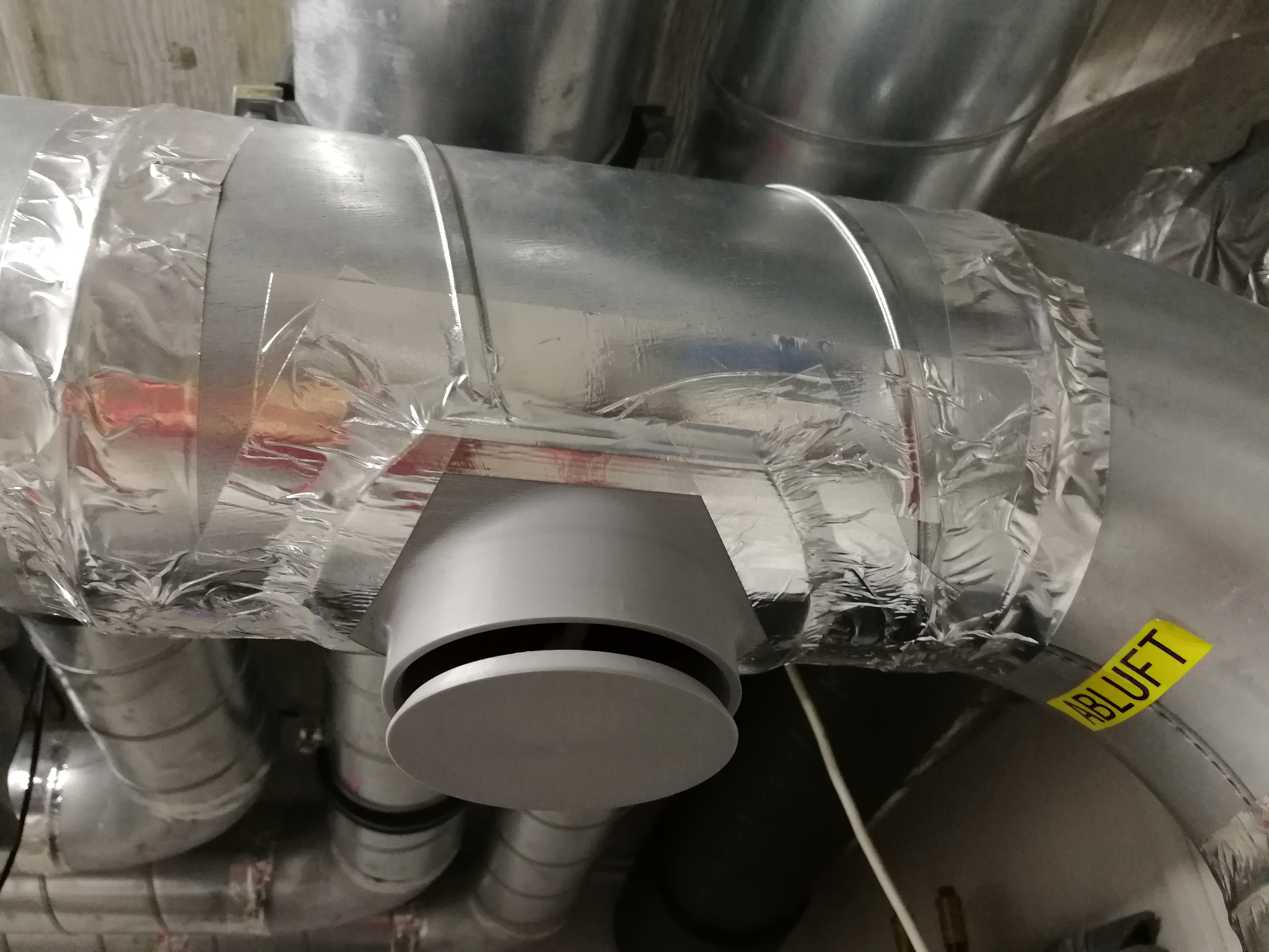 Priruba na vetranie, ventilation inlet flange