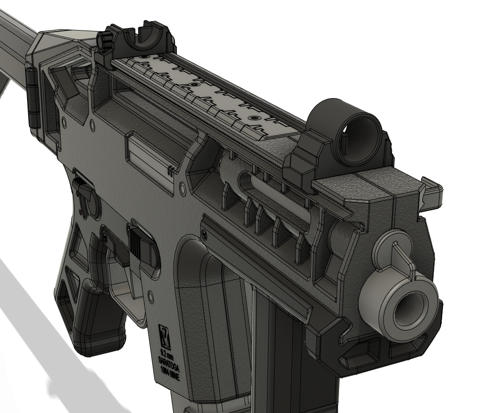 CYBERPUNK 2077 M221 Saragota by 3dworkbench | Printables Store