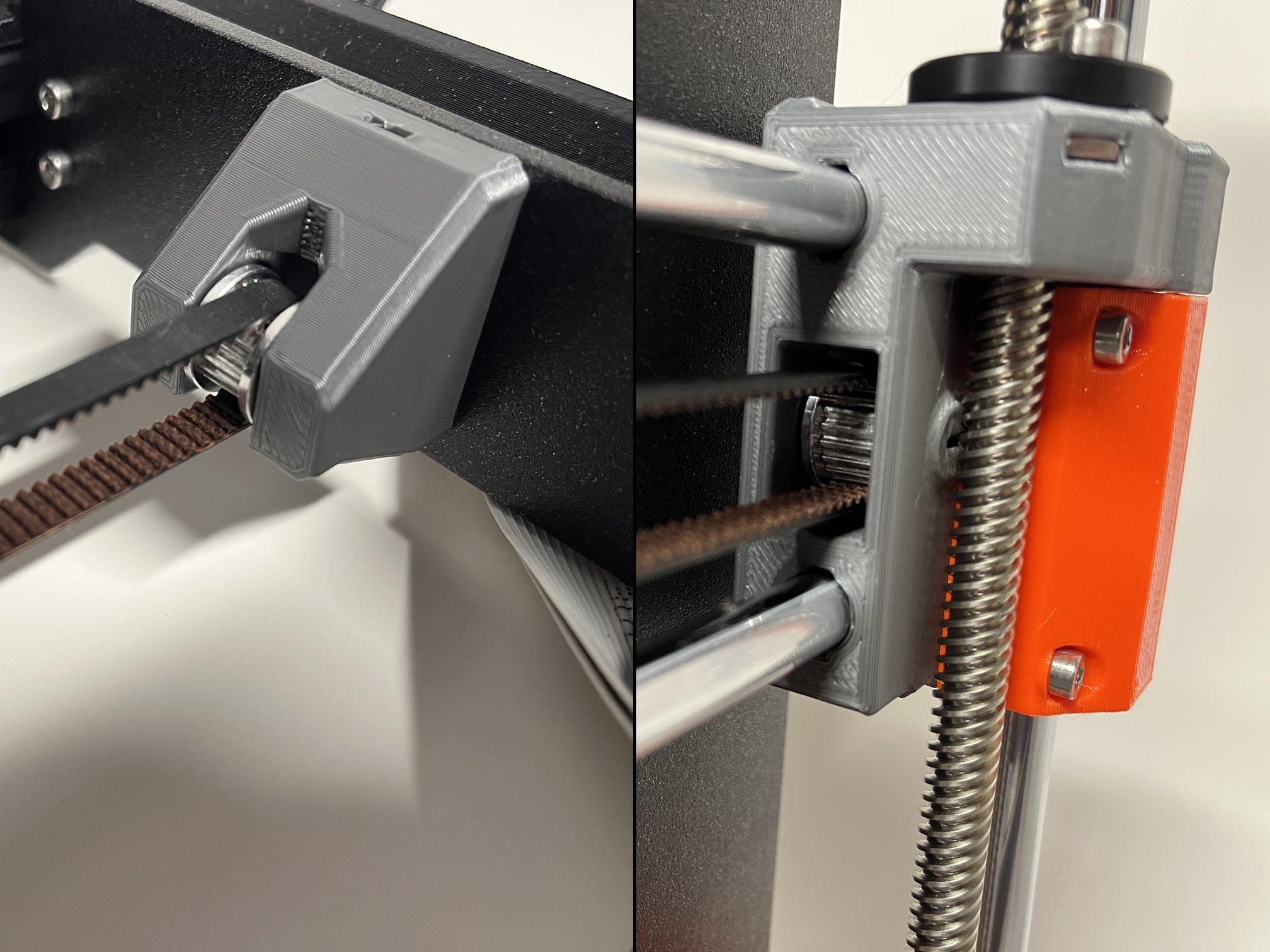 MK4 idler ends for toothed idlers