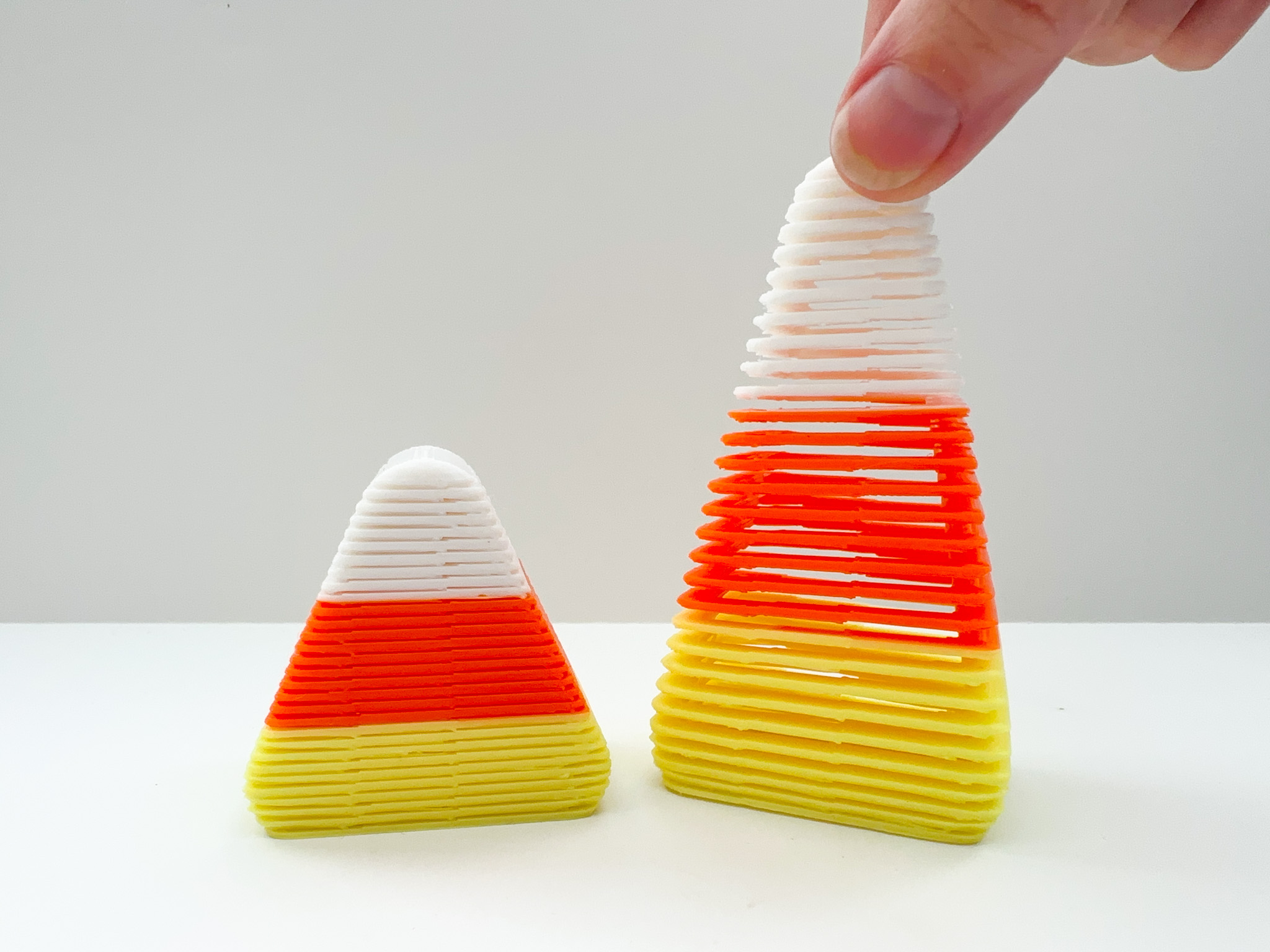 Stretchy, Springy Candy Corn Toy