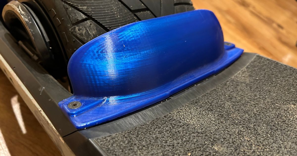 Onewheel GT Split Fender by Designer3859 Download free STL model