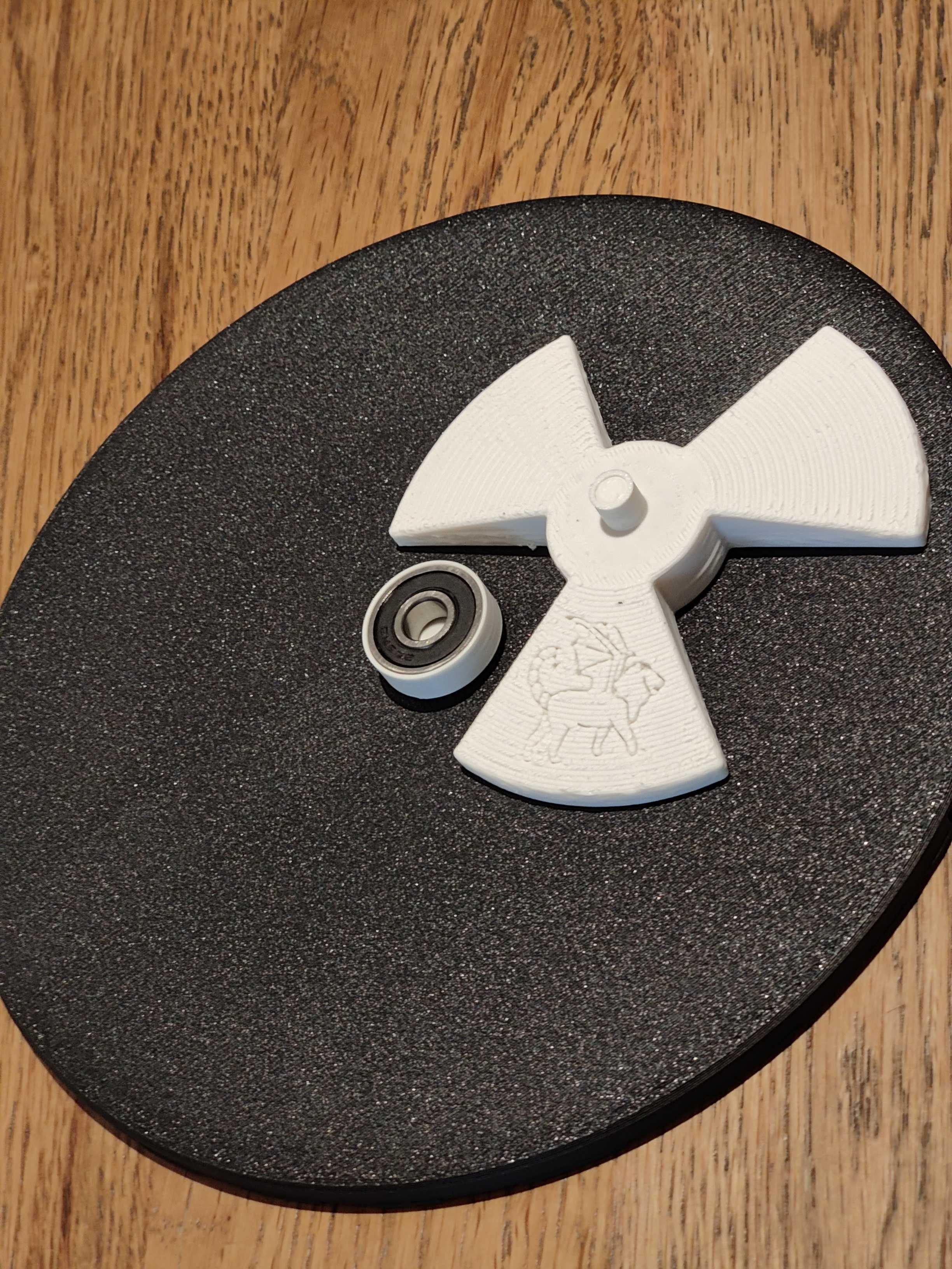608 Bearing Adapter for  Airbrush and Painting Turntable 3D model thumbnail