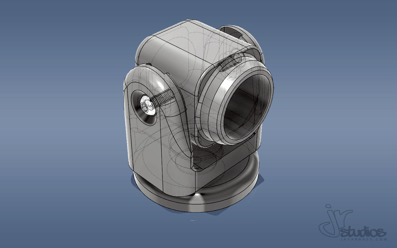 Reverse/Dashboard Camera Holder/Mount by Jayar Bass | Download free STL ...