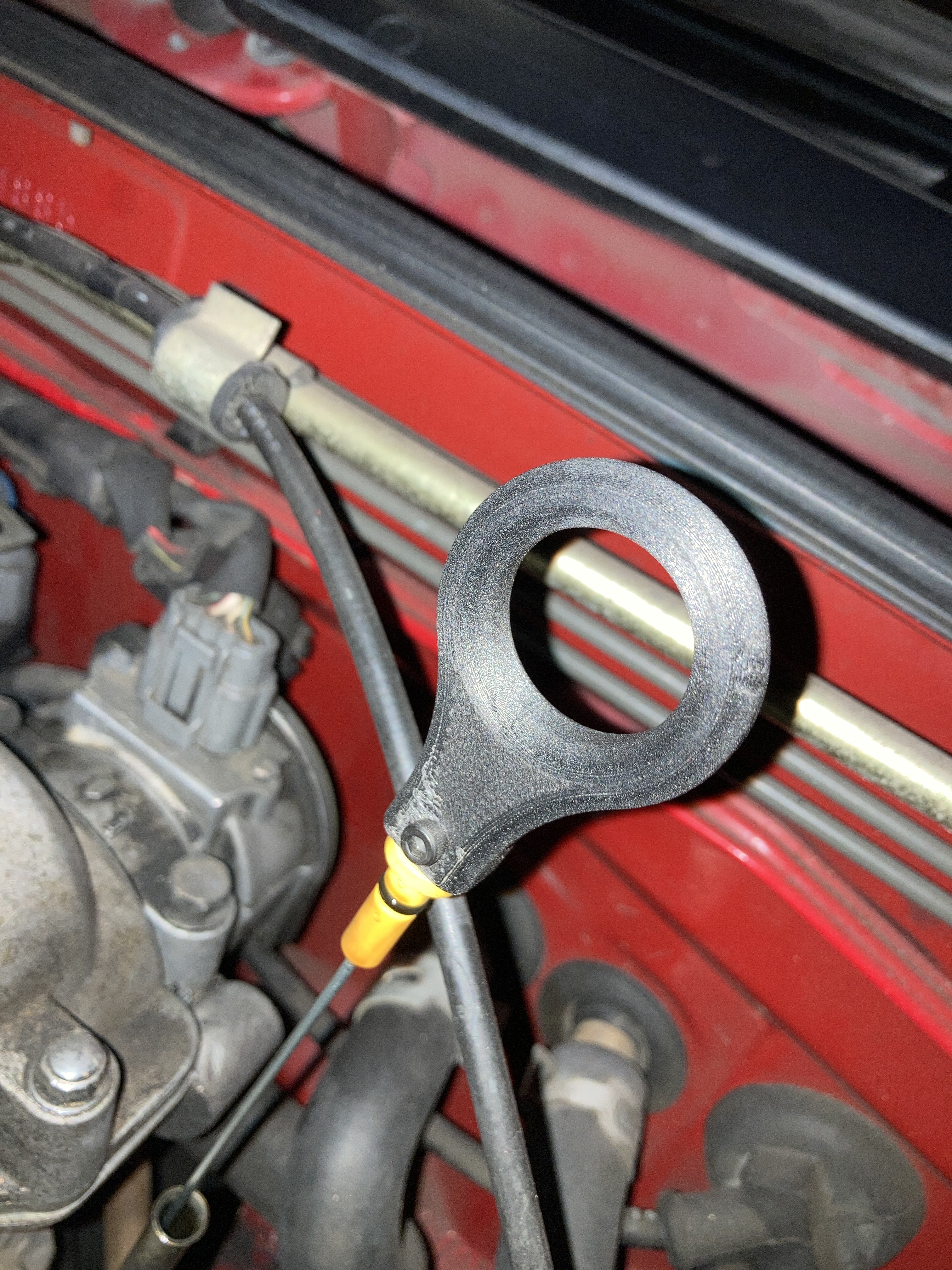 Miata Oil Dipstick Handle Fix