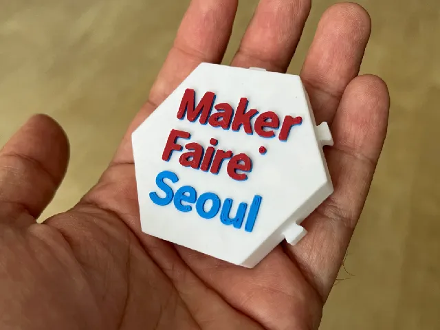 Hex logos - Maker Faire Seoul